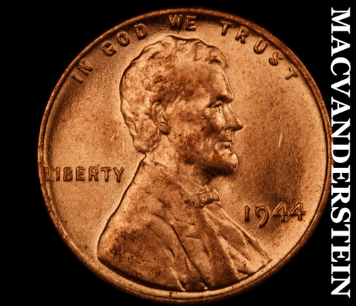 1944 Lincoln Wheat Cent - Choice Gem Brilliant Uncirculated No Reserve #D6721