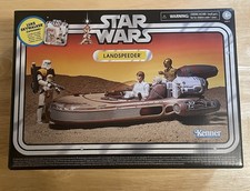 Star Wars Vintage Collection Luke Skywalker Figure and Landspeeder Sealed