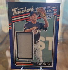 Panini 2026 Todd Frazier #TM-TF USA Baseball Stars & Stripes Prizm Throwback /49