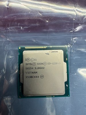 Intel Xeon E3-1220V3 4Core 4-thread 8MB 3.10GHz 80W LGA-1150 CPU processor