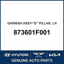 2006-2010 Kia Sportage Garnish Assembly-d Pillar Oem New 873601f001