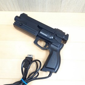 Sega Saturn white Console with 2 Virtua Gun controllers & 5 games Japanese