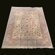 Karastan Wool Rug 565 Floral 9x12 ft Oriental Rug Machine Woven in USA