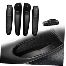 4PCS Door Organizer Tray Compatible with 2026 Refresh Model Y Juniper Drop-in