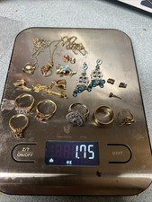 14 Kt Gem Stone Jewelry Lot