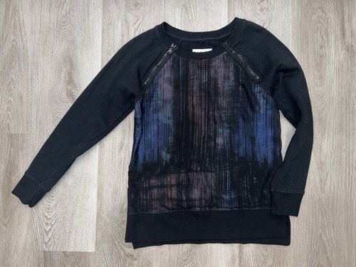 Marc New York Performance Women’s Zip Shoulder Sweatshirt Top Size Small - Picture 3 of 6