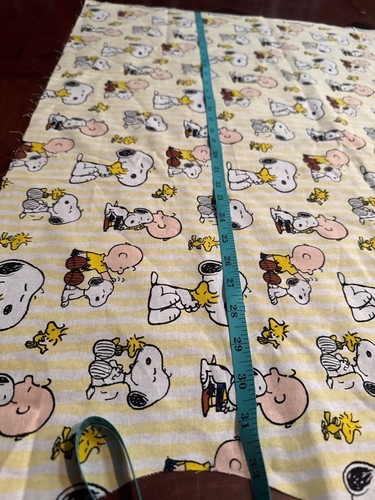 Peanuts Snoopy Charlie Brown Woodstock Fabric Springs Creative Product Grp 2015 - Picture 8 of 11