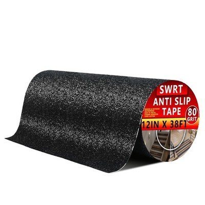 SWRT Anti Slip Traction Tape, 12 Inch x 38 FT Grip Tape Waterproof for Indoor