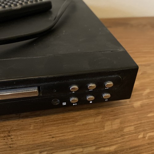 Curtis Compact Black DVD Player DVD1041 with remote Small DVD Player tested! - Picture 3 of 12