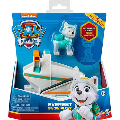 Paw Patrol Everest's Snowmobile with Collectible Figure Set (6061802)