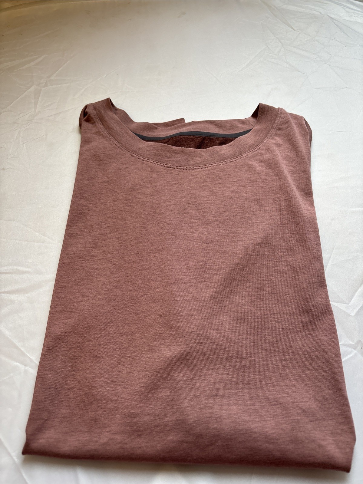 ARC'TERYX Camicia girocollo manica corta Arcteryx rosa Taema taglia large erica bordeaux L