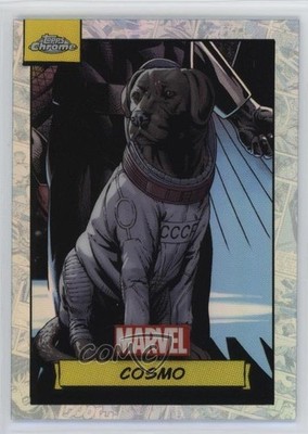 2024 Topps Chrome Marvel Refractor Cosmo #122 pe8