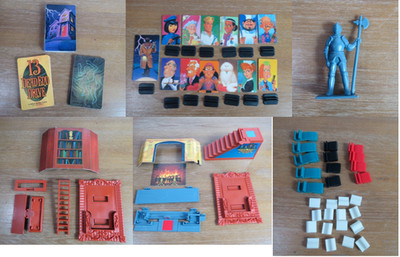 13 Dead End Drive Game Replacement Parts ALL PICTURED Pieces Traps Tokens Cards