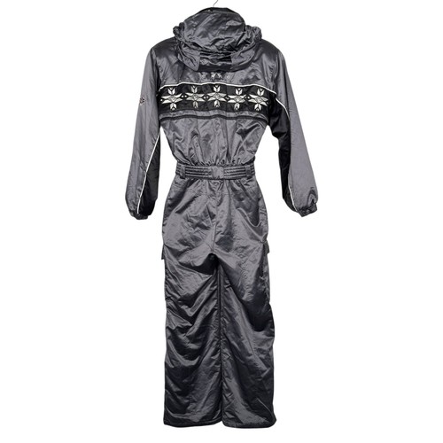 Vintage Bogner Sports Women's Silver Satin Ski Suit w/Hood Size 8 Snowsuit -80’s - Picture 2 of 24