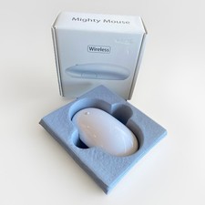 Vintage Apple Inc Wireless Mighty Mouse Bluetooth White MB111LL/A A1197 Model