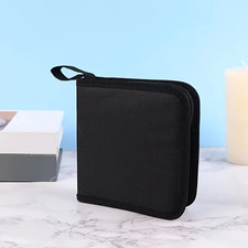 40 Disc CD DVD Carry Case Bag Wallet Storage Booklet Binder Zipper Album Case