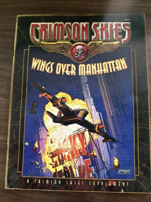 #ad FASA Crimson Skies Wings Over Manhattan $20.00