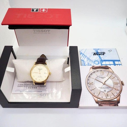 Selten Tissot Powermatic 80 Automatisch Le Locle Datum Herren Uhr mit Box - Bild 2 von 12