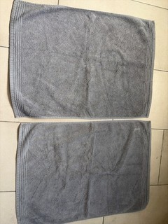 2 Badezimmer Matten Badvorleger von Möve Grau 66x48cm wie Neu