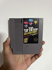 Balloon Fight Nintendo NES (1989) Authentic Game Tested Cartridge 