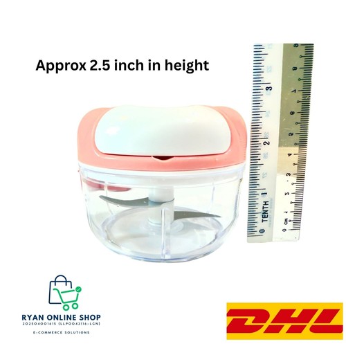 Manual Hand Pull Food Chopper Garlic Onion Cutter |Vegetable Mincer Kitchen Tool - Picture 7 of 12