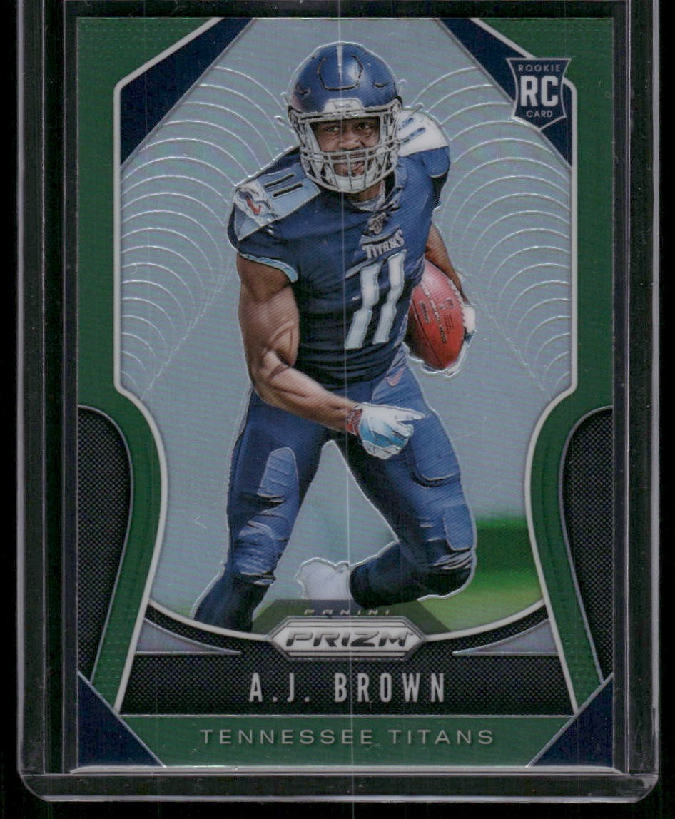 2019 Panini Prizm #344 A.J. Brown Green