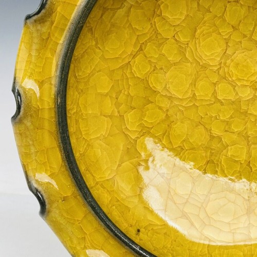 8,7" Chinesisches Porzellan Song Dynastie Guan Ofen Gelb Eis Riss Spitze Bürste Waschmaschine - Bild 4 von 9