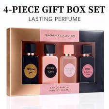 4-Piece Women's Perfume Gift Set 0.68oz Each  - 4Long-Lasting Sweet  Fresh Sc