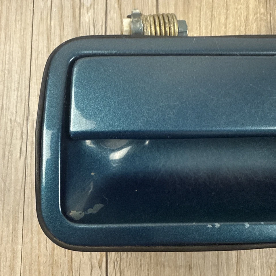 Manija de puerta exterior izquierda del conductor Honda Accord 1986-1989 turquesa fabricante de equipos originales Foto 2 de 4