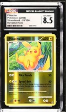 CGC 8.5 Pikachu 70/100 Stormfront Reverse Holo Pokemon Card on eBay