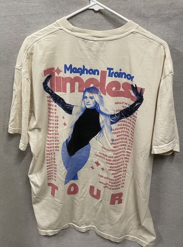 Meghan Trainor Timeless Tour Shirt, Size Large Official Merch
