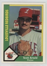 1990 CMC AAA Louisville Redbirds Green Back Scott Arnold #1