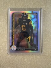 2025 Topps Chrome #260 Patrick Queen-Refractor- Pittsburgh Steelers 🔥