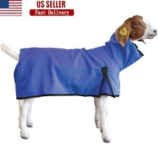 Goat Blanket Waterproof Durable Rip Resistant Adjustable Small Breed Protector
