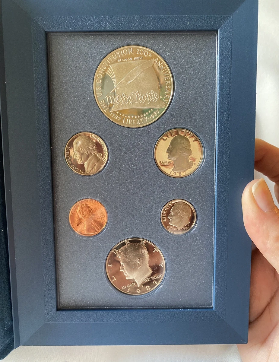 Silver Proof US Coin Proof Sets 1987 for sale | eBay