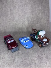 Disney Pixar Cars Winter Holiday Christmas Diecast Lot - Sally Mater McQueen