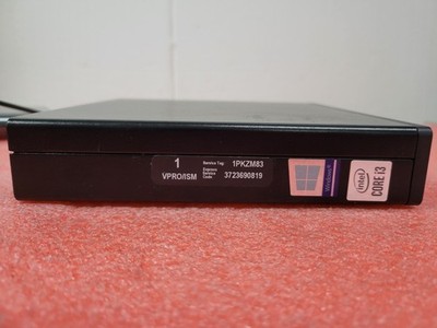 Dell Optiplex 5080 Micro i3-10100T8GB RAM 512GB + 256GB SSD Win 11