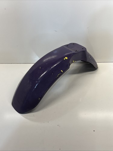 2000 Suzuki DS80 OEM FRONT WHEEL FENDER COWL FAIRING 53111-03400-25Y