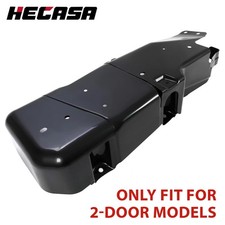 Black Fuel Tank Skid Plate For Jeep Wrangler 07-18 For Wrangler JK 2018 2-Door