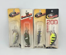 (4) Bandit 200 Series Crankbait Fishing Lures Lot of 4