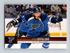 2012-13 Upper Deck Patrik Berglund St. Louis Blues #160
