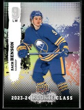 2023-24 Upper Deck #RC-29 Zach Benson 2023-24 Rookie Class