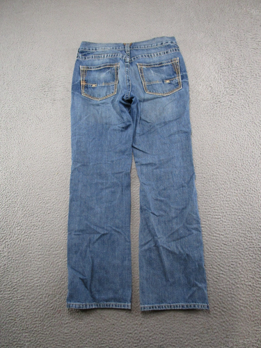 Ariat M5 Herren Straight Leg Western Denim Blau Jeans Größe 33x32 Workwear Lesen - Bild 12 von 14