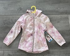 Free Country Super Softshell Girls' Jacket S 6/6X Pink Water Resistant NWT