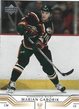 2001-02 Upper Deck - Marian Gaborik #85 Minnesota Wild
