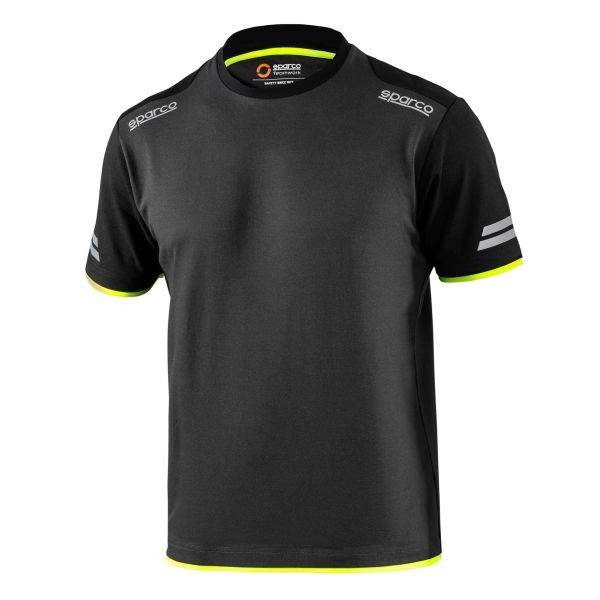 Fits SPARCO TEAMWORK 02416 GSGF/XXL t-shirt short sleeve grey/yellow  ⭐UK Stock⭐