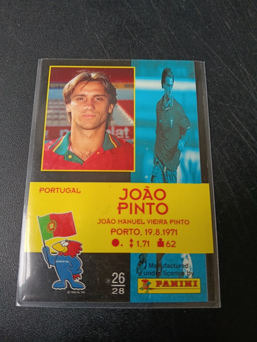 CORINTHIAN SUPER CAMPEÕES João Pinto 1998 Panini Nestlé France 98 - Joao Pinto #26 | eBay