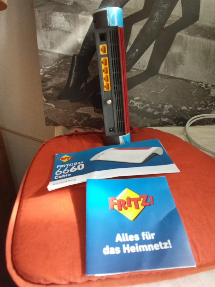avm fritz box 6660 cable Mit O2 Branding - Bild 3 von 3