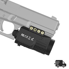 Ultra Bright Pistol Light 1200 Lumen Tactical Flashlight Handgun Light High Beam