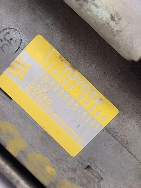 Motor de arranque 2010-2019 TOYOTA TUNDRA 4.6L 2.0KW 28100S060 - Imagem 2 de 4